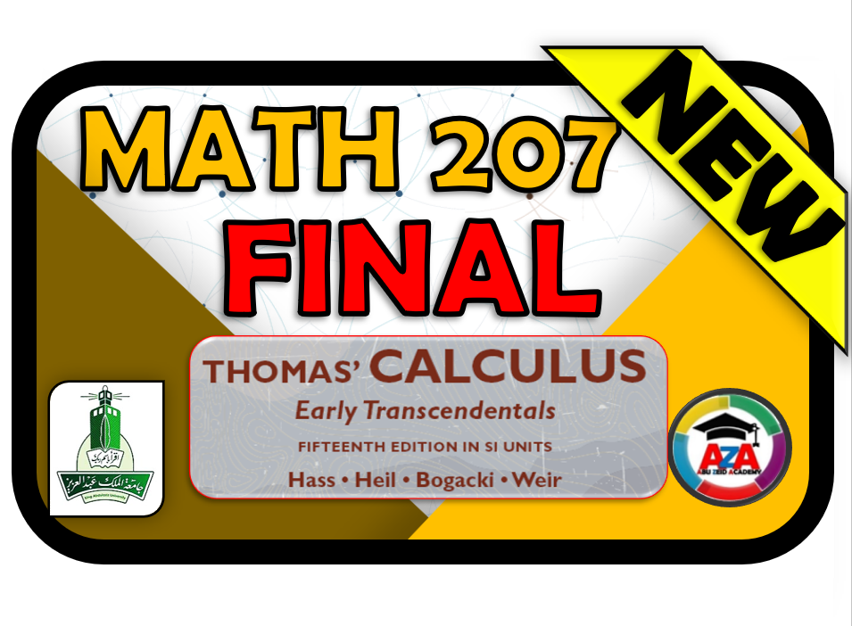 🔰MATH 207 - FINAL 🔰NEW