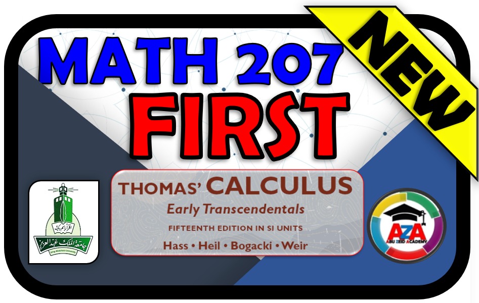 🔰MATH 207 - FIRST🔰NEW